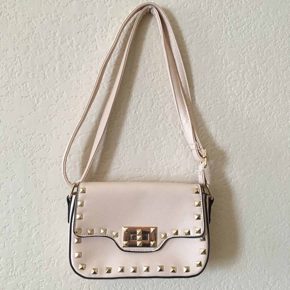 Pink/Nude Crossbody Purse